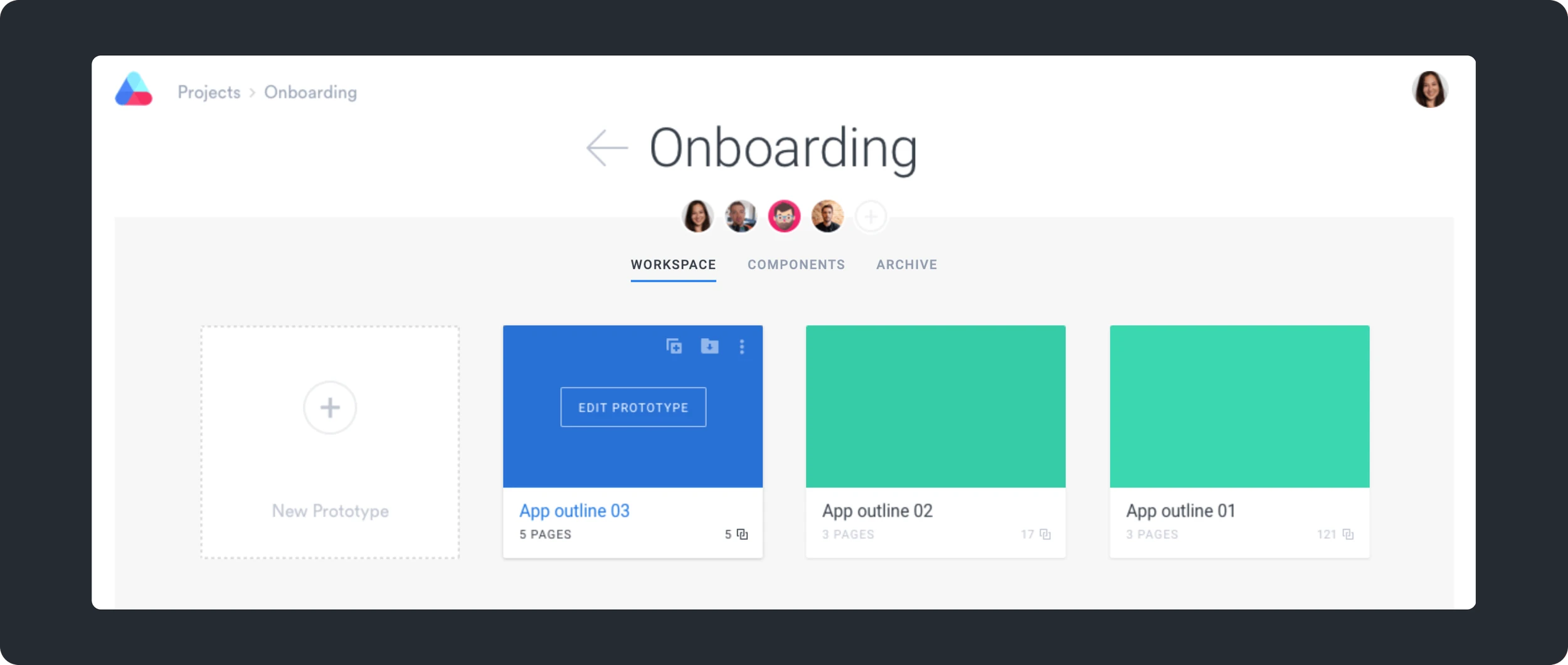 Managing workspaces.