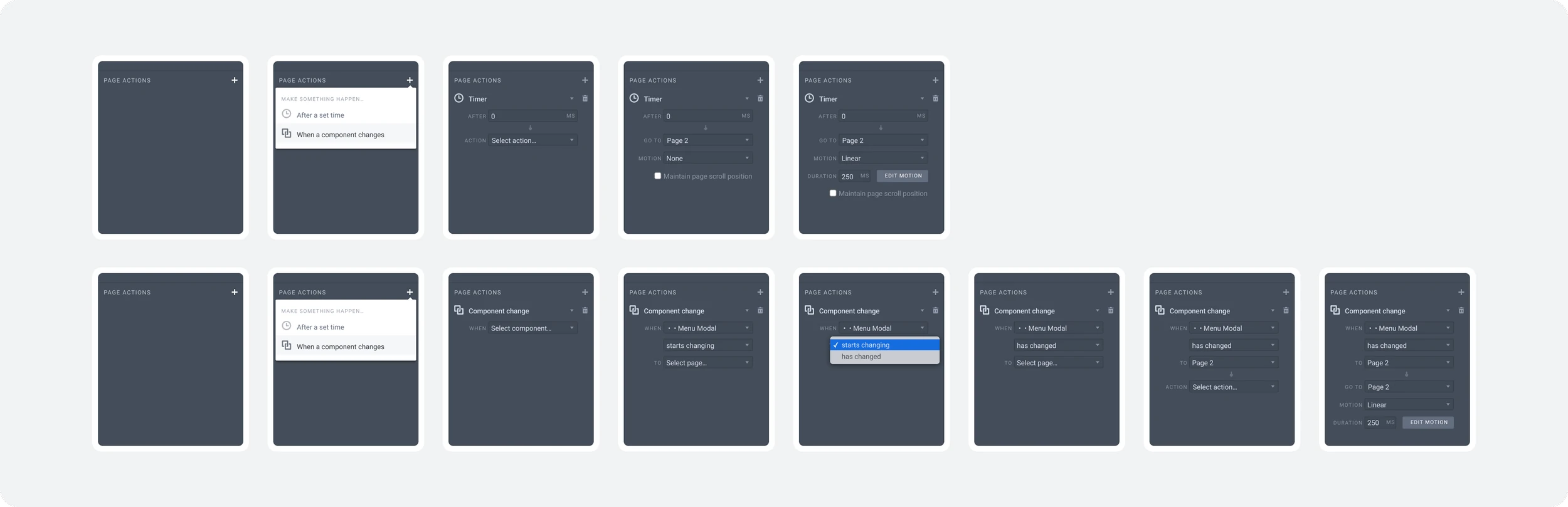 Flow examples.